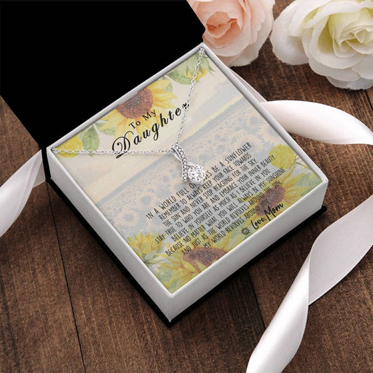 To My Daughter Alluring Beauty Necklace 9  Alluring Beauty Necklace