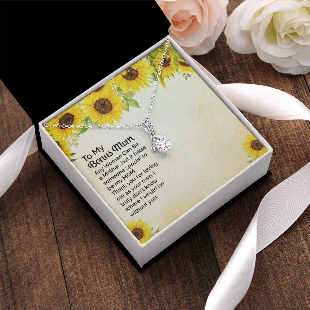 Bonus Mom Necklace Alluring Beauty Necklace