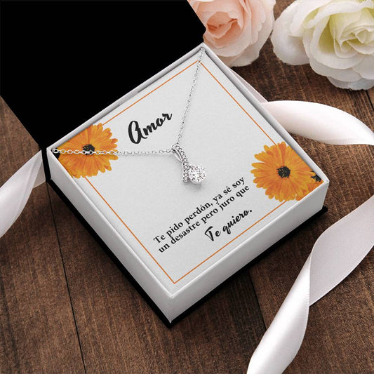 Amor Te Pido Perdón Ya Se Soy Un Desastre Pero Juro Que Te Quiero Alluring Beauty Necklace