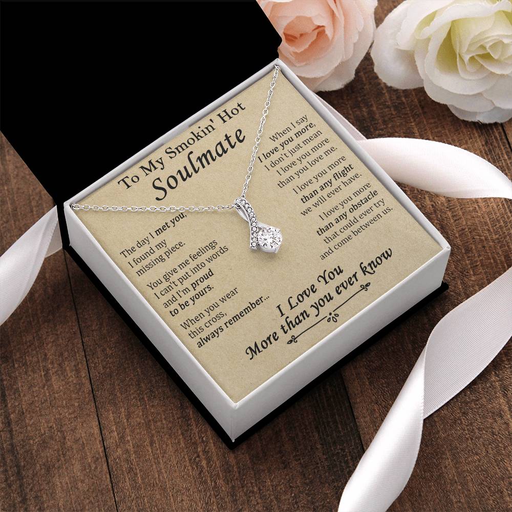 Gift For Your Soulmate - The Day I Met You - Alluring Alluring Beauty Necklace
