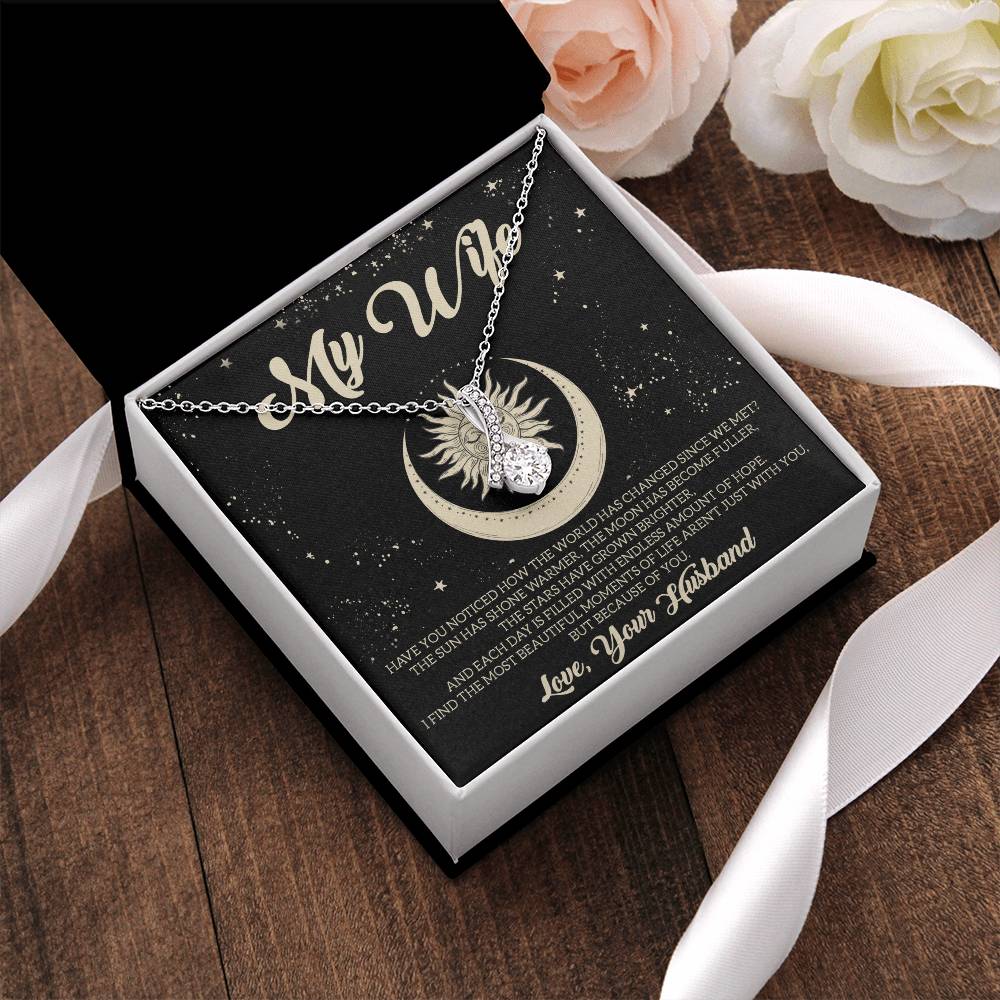 Alluring Necklace For Your Wife - 520 Alluring Beauty Necklace