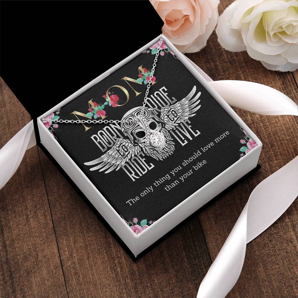 Biker Mom Beautiful Gift Alluring Beauty Necklace