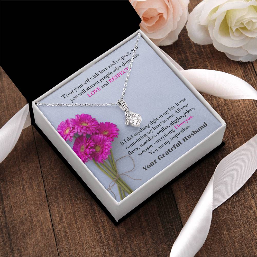 Romantic Wife Gift To My Wife Necklace For Anniversary Gift Last Minute Wife Christmas Gifts For Wife Gifts To Wife Necklace For My Wife Alluring Beauty Necklace