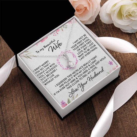 To My Beautiful Wife 3 Alluring Beauty Necklace