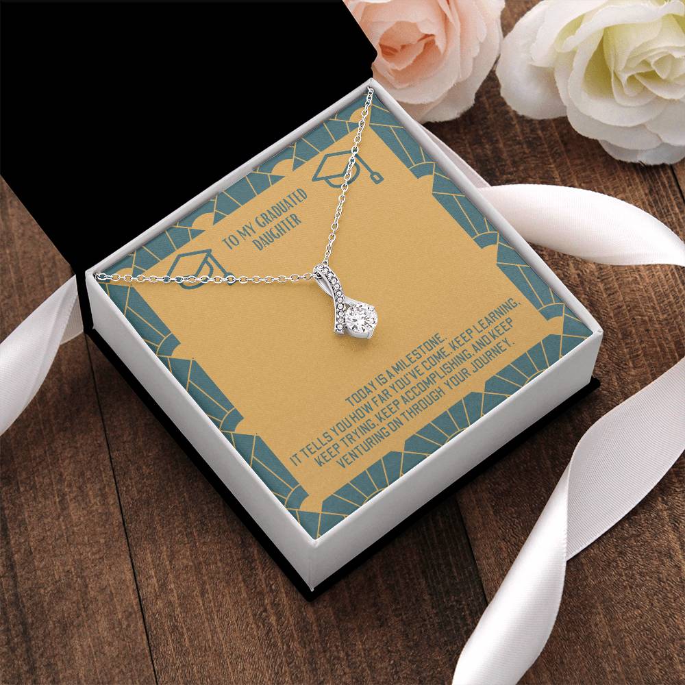 Alluring Beauty To Daughter - Today Is The Milestone Alluring Beauty Necklace