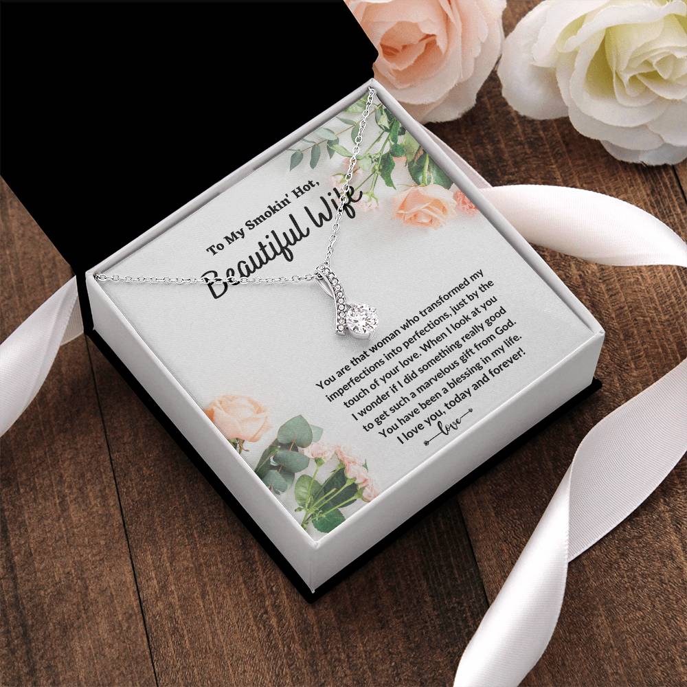 Beautiful Wife - Ribbon Alluring Beauty Necklace