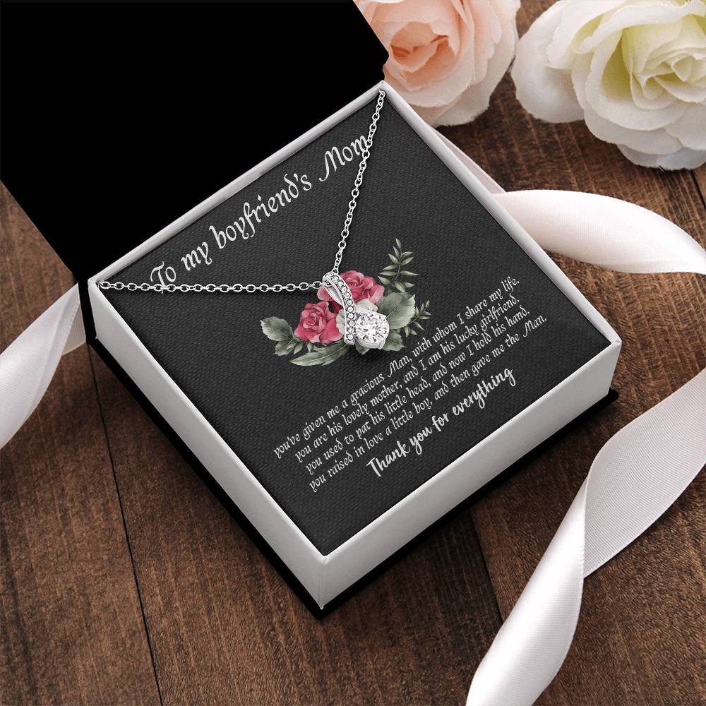 To My Boyfriend's Mom Alluring Beauty Necklace