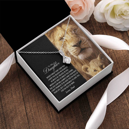 To My Daughter Alluring Beauty Necklace 5  Alluring Beauty Necklace