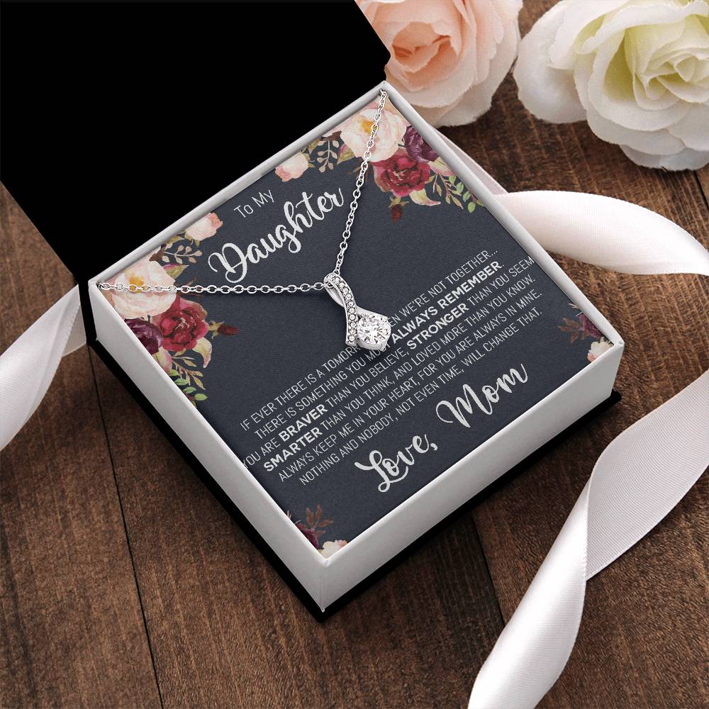 Alluring Beauty Necklace Gift For Daughter From Mom Daughter Mother Necklace Daughter Gift From Mom To My Daughter Daughters Birthday Alluring Beauty Necklace