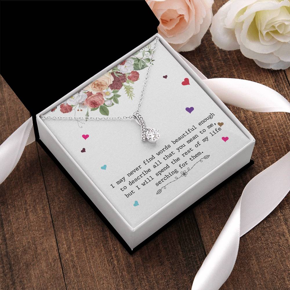 Alluring Gift For Your Loved One Alluring Beauty Necklace