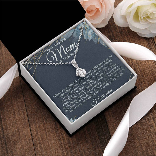 Alluring Beauty Necklace Mother Of The Bride Gift From Daughter Mother Of The Bride Necklace From Bride Gift Mom Of Bride Present To Mom Alluring Beauty Necklace