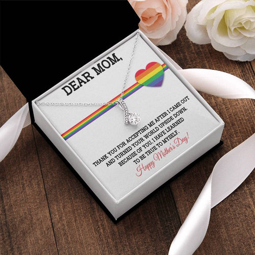 Super Lgbt Mom Necklace - Alluring Beauty Necklace