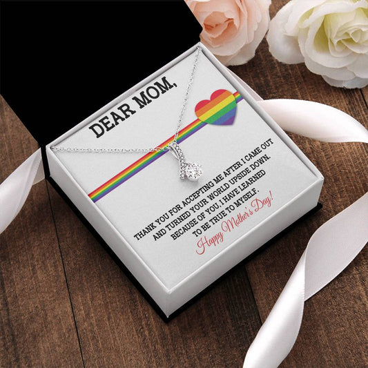 Super Lgbt Mom Necklace - Alluring Beauty Necklace