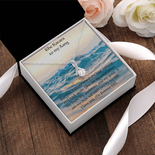Atla Love For Wife Or Girlfriend- Perfect Gift For Atla Fans Alluring Beauty Necklace