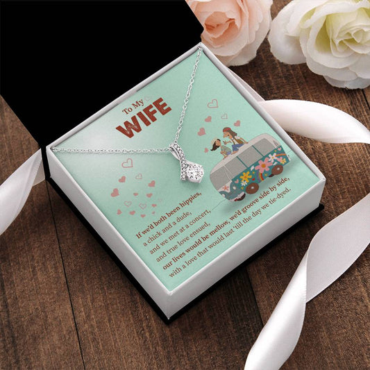 By My Side Wife Necklace Alluring Beauty Necklace