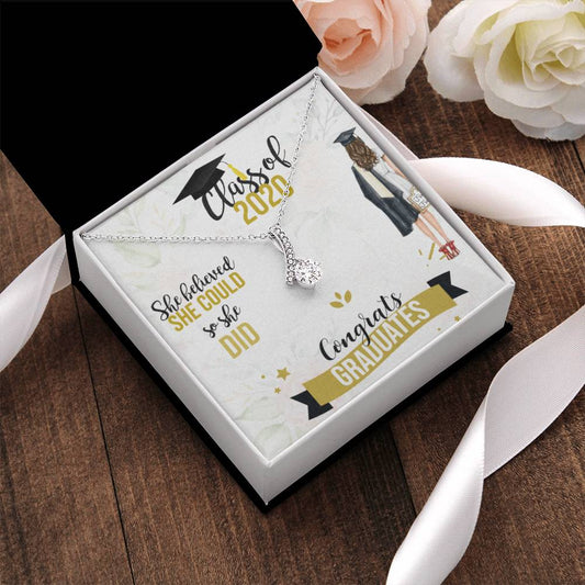Quote Form Alluring Beauty Necklace