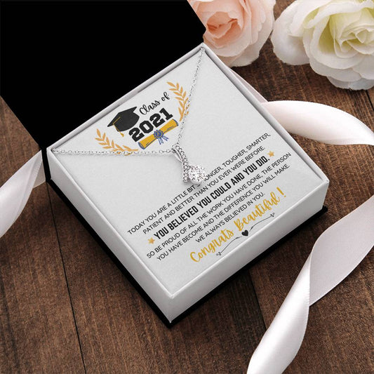 Best Graduation Gift For Your Daughter! Alluring Beauty Necklace