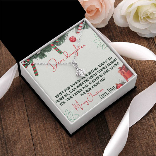Christmas Gift For Daughter From Dad Alluring Beauty Necklace