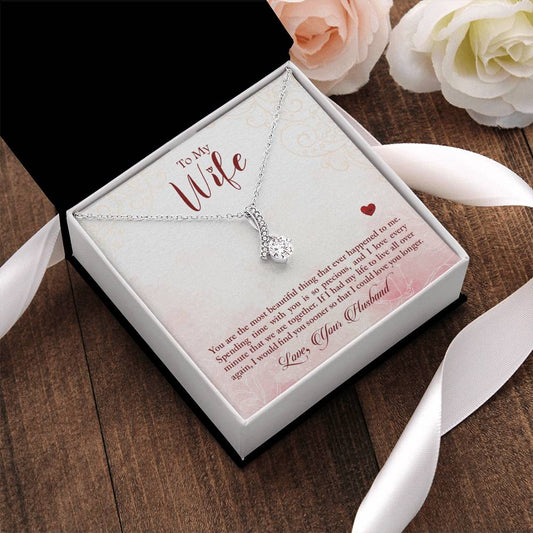 Alluring Beauty Necklace - For Wife 8  Alluring Beauty Necklace