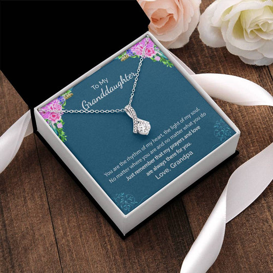 Best Gift For Granddaughter. Birthday Gift. Christmas Gift. Alluring Beauty Necklace