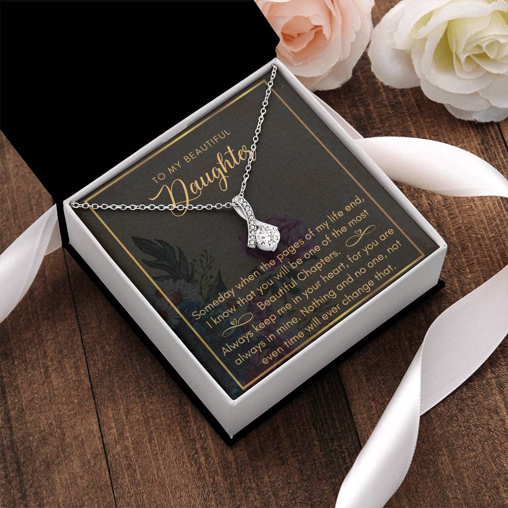 To My Daughter Alluring Beauty Necklace 6  Alluring Beauty Necklace