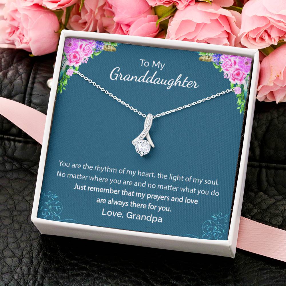 Best Gift For Granddaughter. Birthday Gift. Christmas Gift. Alluring Beauty Necklace