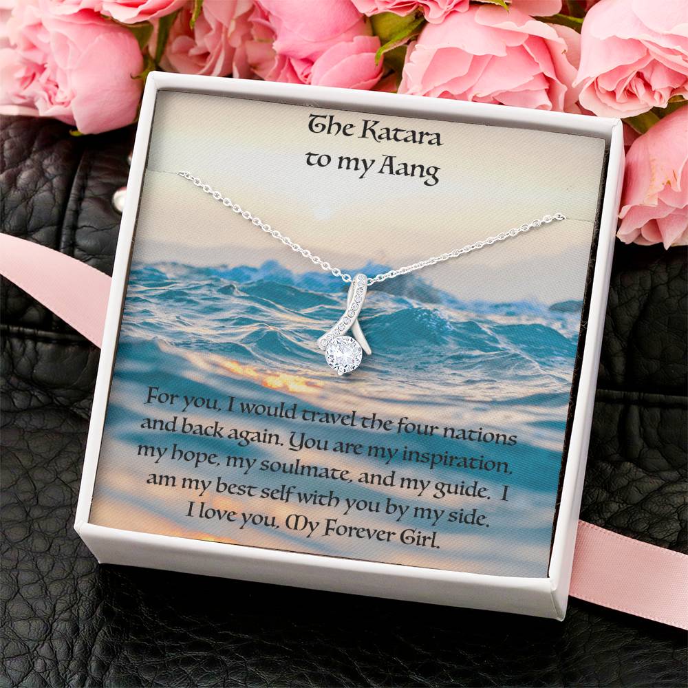 Atla Love For Wife Or Girlfriend- Perfect Gift For Atla Fans Alluring Beauty Necklace