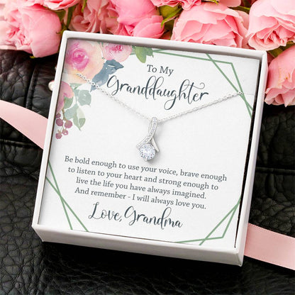 Be Bold Enough - Alluring Necklace - Granddaughter Alluring Beauty Necklace