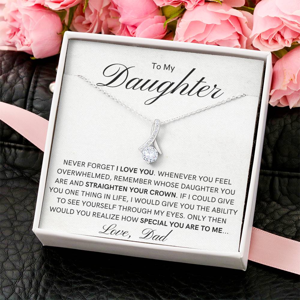 To My Daughter - Special - Necklace Alluring Beauty Necklace