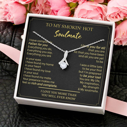 Gift For Your Soulmate - Your Presence Makes Me Complete - Alluring Alluring Beauty Necklace