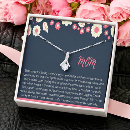 Mom Necklace Mother Necklace Mom Gift Mother's Day Gift Mother's Day Necklace Mother Daughter Gift Alluring Beauty Necklace