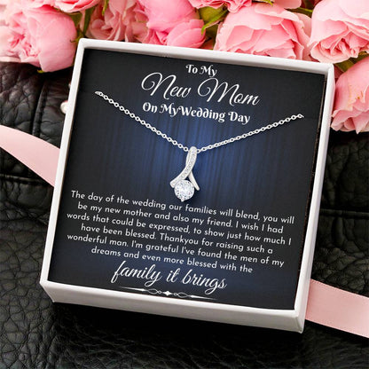 Sentimental Mother In Law Wedding Gift From Bride Mother Of The Groom Necklace Future Mother In Law Wedding Gift Gift For Mother-In-Law Alluring Beauty Necklace
