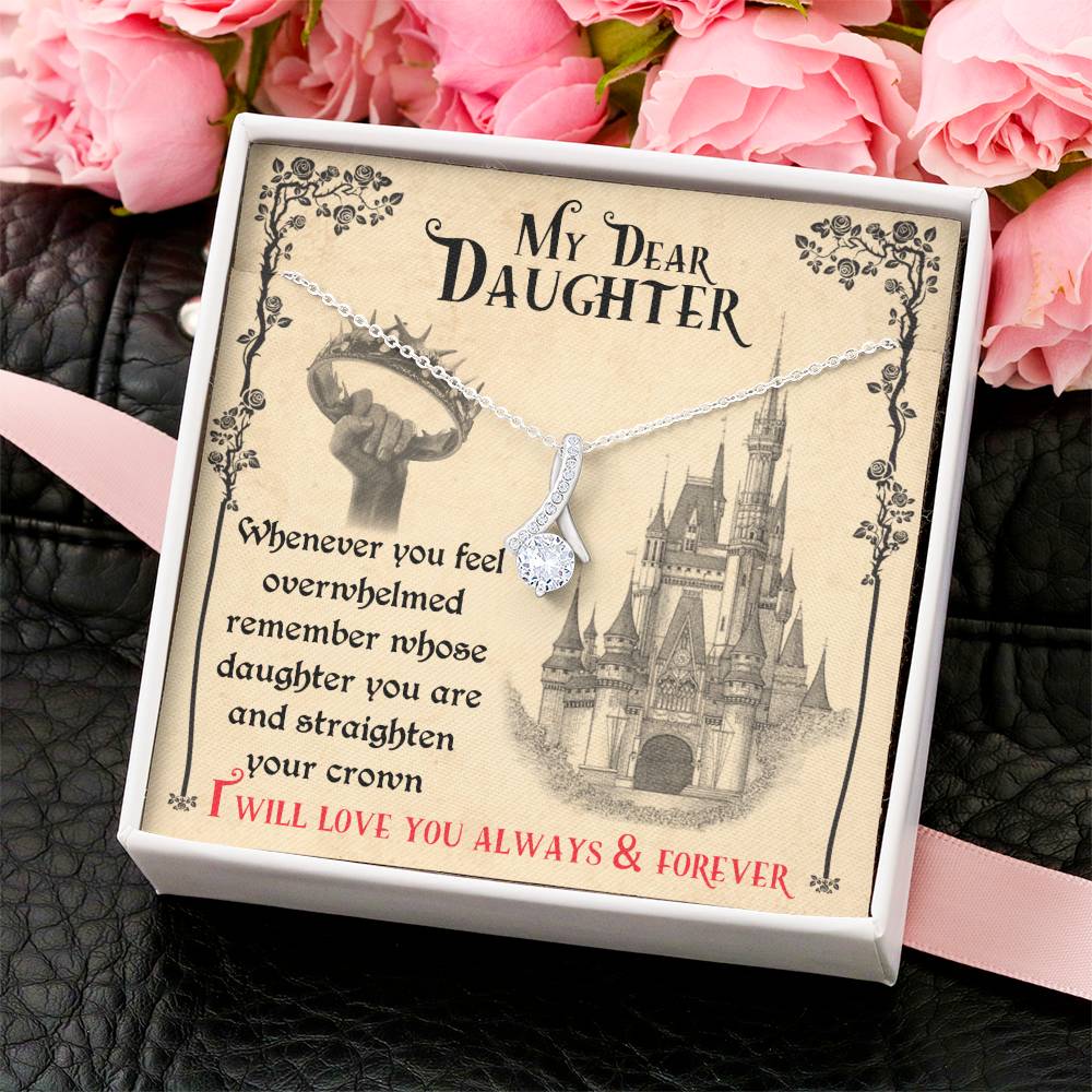 The Unique Necklace Gift For Daughter Alluring Beauty Necklace