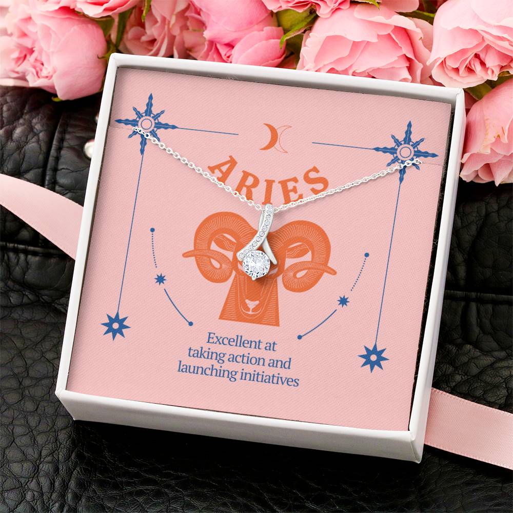 Aries Astrology Necklace Alluring Beauty Necklace