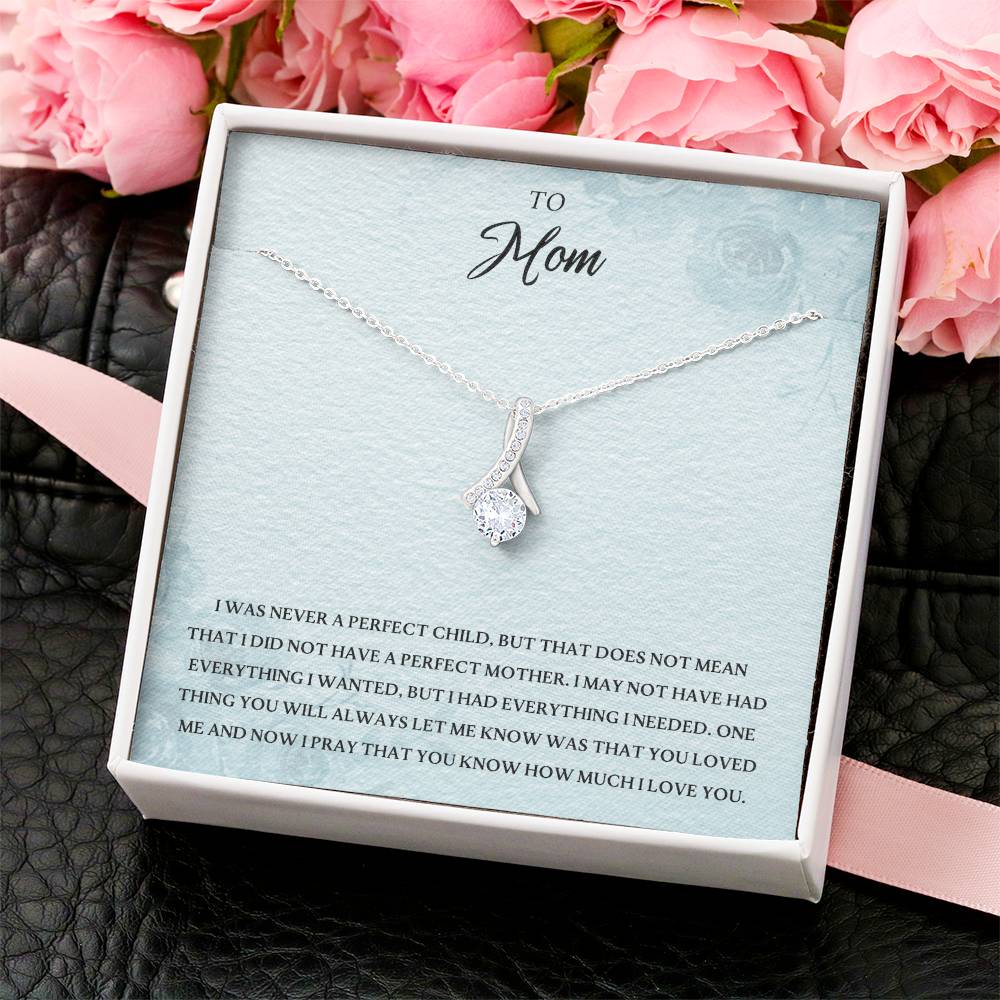 Thank You Gift For Mom Mom Gift From Daughter Mom Gift Jewelry I Love You Mom Gifts Mom Gifts For Birthday Gift Mom Will Love Jewelry Alluring Beauty Necklace