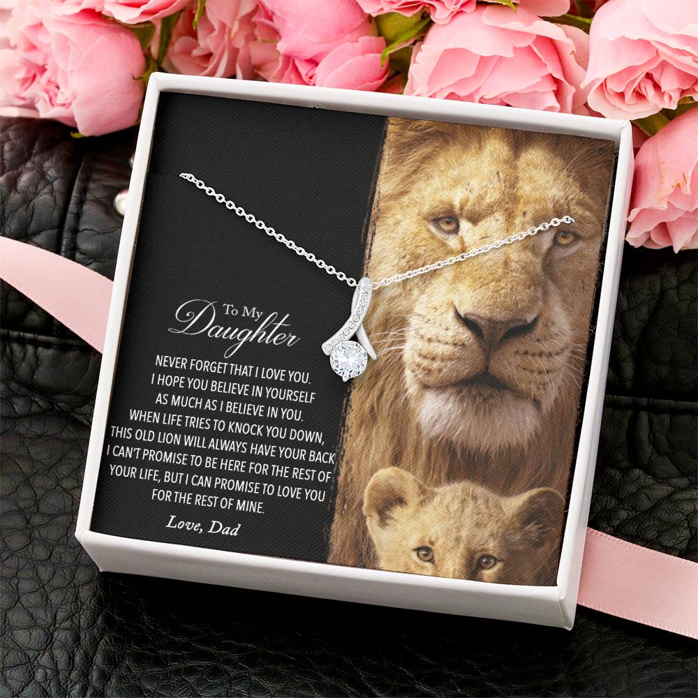 To My Daughter Alluring Beauty Necklace 5  Alluring Beauty Necklace