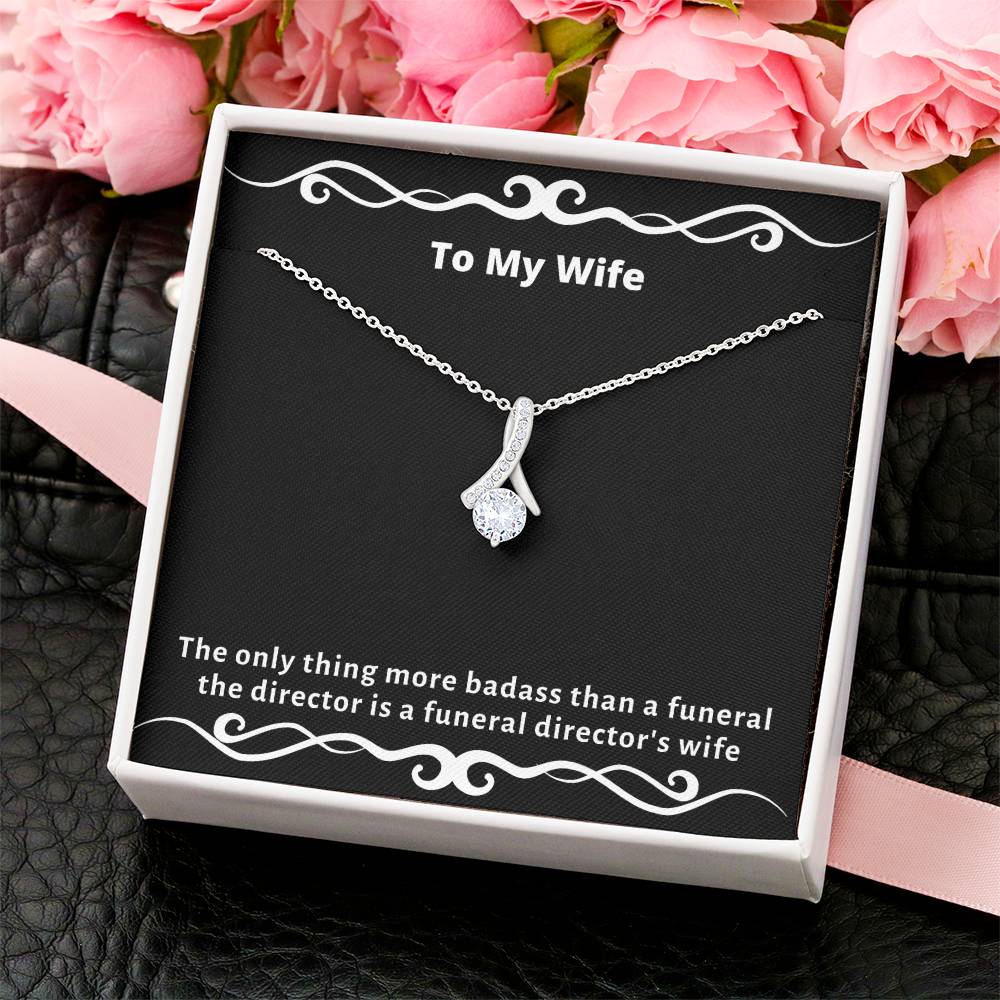 Funny Gag Gifts For Badass Wife Alluring Beauty Necklace Alluring Beauty Necklace