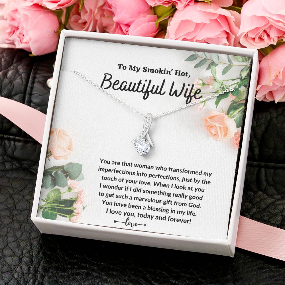 Beautiful Wife - Ribbon Alluring Beauty Necklace