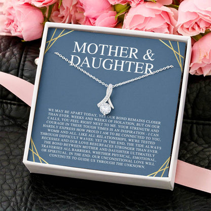To Daughter Alluring Beauty Necklace Gift For Daughter From Mom - Daughter Necklace From Mom Sentimental Alluring Beauty Necklace