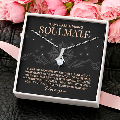 To My Breathtaking Soulmate - Adventure Of A Lifetime - Necklace Alluring Beauty Necklace