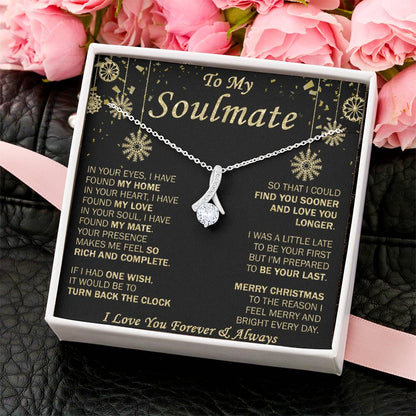 Gift For Your Soulmate Christmas - Merry - Alluring Alluring Beauty Necklace
