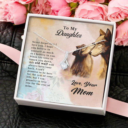To My Daughter Alluring Beauty Necklace 8  Alluring Beauty Necklace