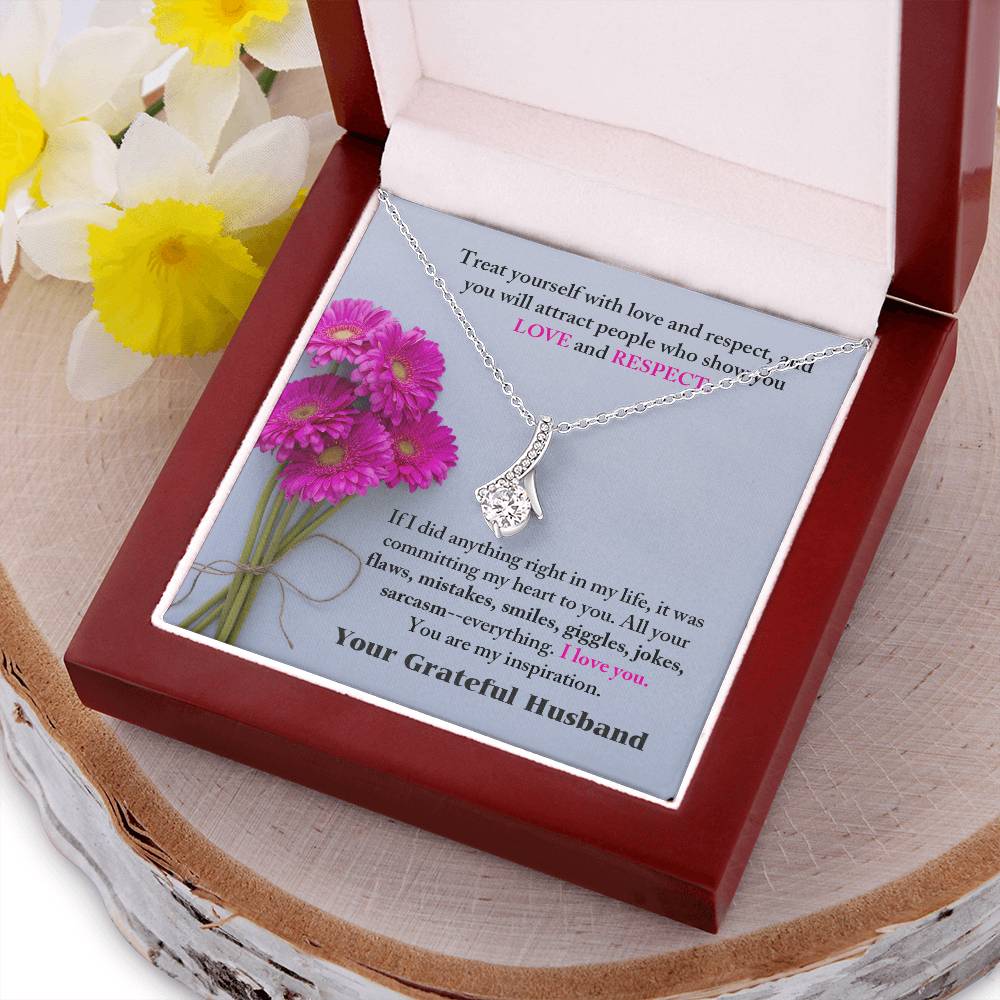 Romantic Wife Gift To My Wife Necklace For Anniversary Gift Last Minute Wife Christmas Gifts For Wife Gifts To Wife Necklace For My Wife Alluring Beauty Necklace