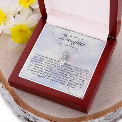 Pregnancy Gift For Daughter Baby Shower Gift Mom To Be Gift Expecting Mom Gift Pregnant Daughter Gift From Mom 1 Alluring Beauty Necklace