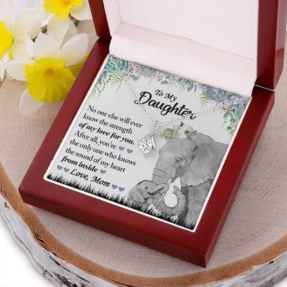 The Sound Of My Heart - Best Gift For Daughter Alluring Beauty Necklace