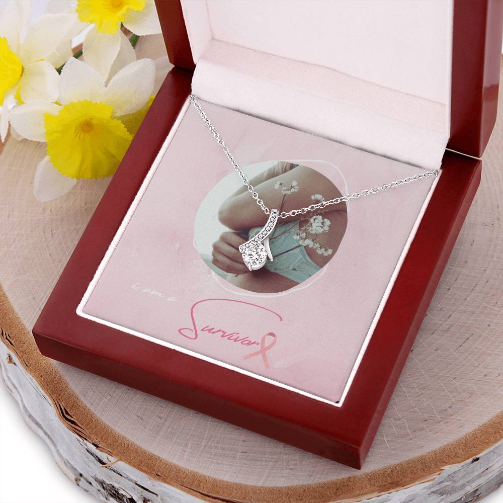Breast Cancer Survivor Necklace Alluring Beauty Necklace