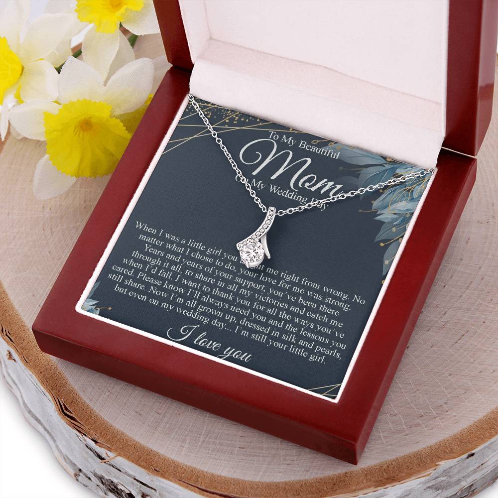 Alluring Beauty Necklace Mother Of The Bride Gift From Daughter Mother Of The Bride Necklace From Bride Gift Mom Of Bride Present To Mom Alluring Beauty Necklace