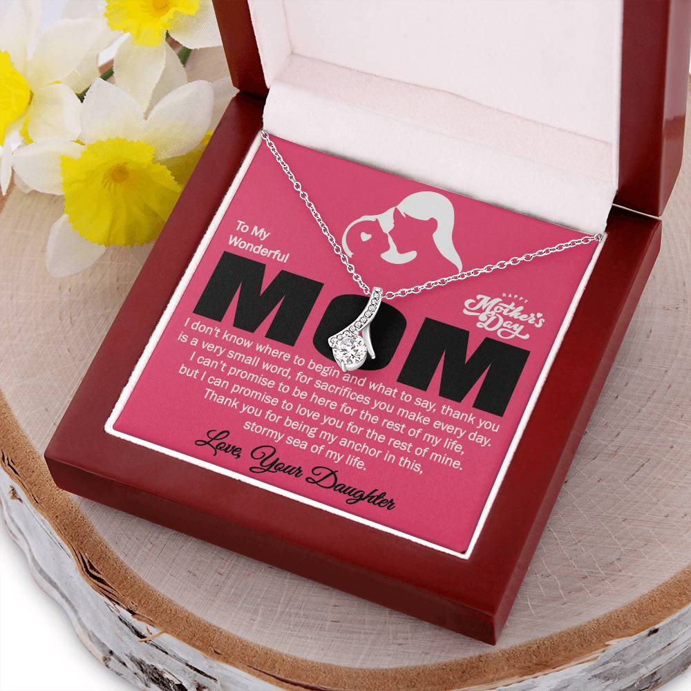 Best Wonderful Gift For Moms Alluring Beauty Necklace
