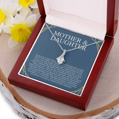 To Daughter Alluring Beauty Necklace Gift For Daughter From Mom - Daughter Necklace From Mom Sentimental Alluring Beauty Necklace