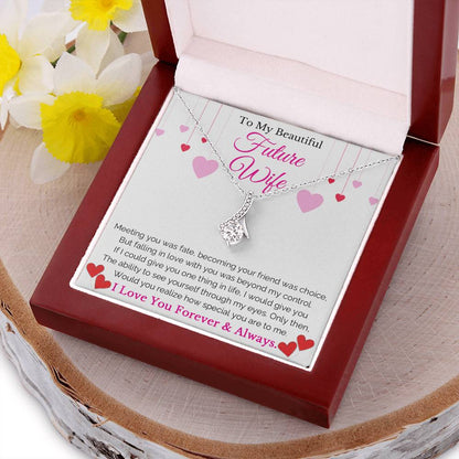 To My Beautiful Future Wife Alluring Beauty Necklace